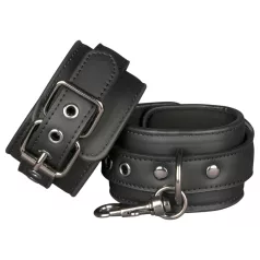 Easytoys - menottes en similicuir - noir