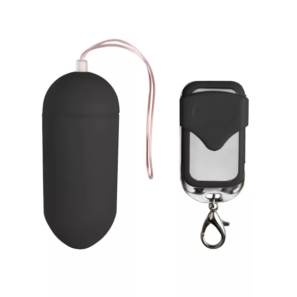 Easytoys - œuf vibrant télécommandé - noir