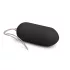 Easytoys - œuf vibrant télécommandé - noir