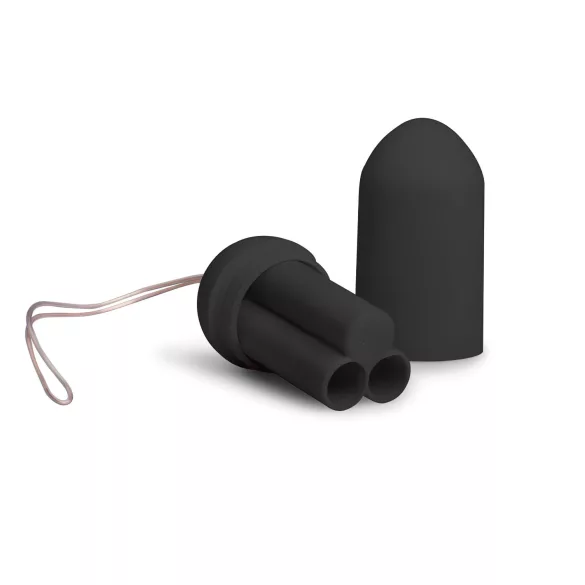 EasyToys - œuf vibrant télécommandé portable (noir)