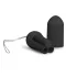 Easytoys - œuf vibrant télécommandé - noir