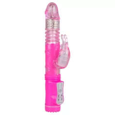   EasyToys Bunny - vibromasseur à mouvement de va-et-vient (rose)