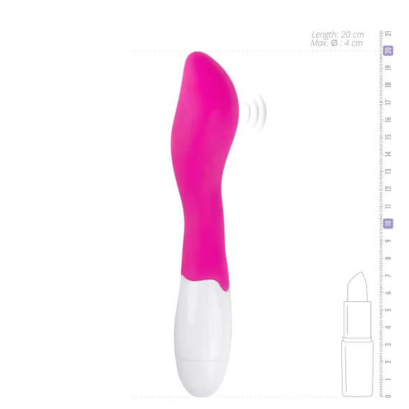 Easytoys - Vibromasseur point G étanche - silicone rose