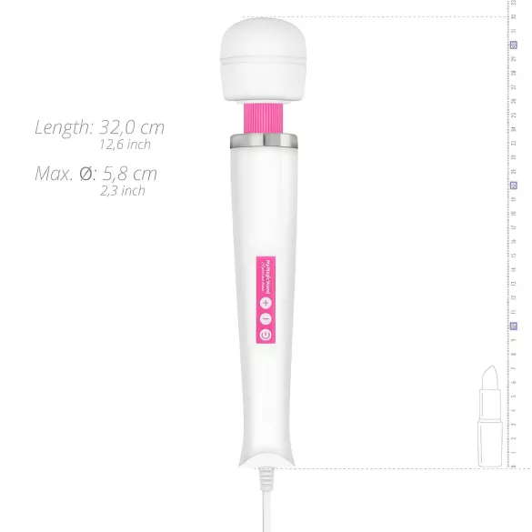 MyMagicWand - vibromasseur puissant - blanc-rose