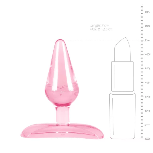 Easytoys The Assifier - plug anal mini (rose)