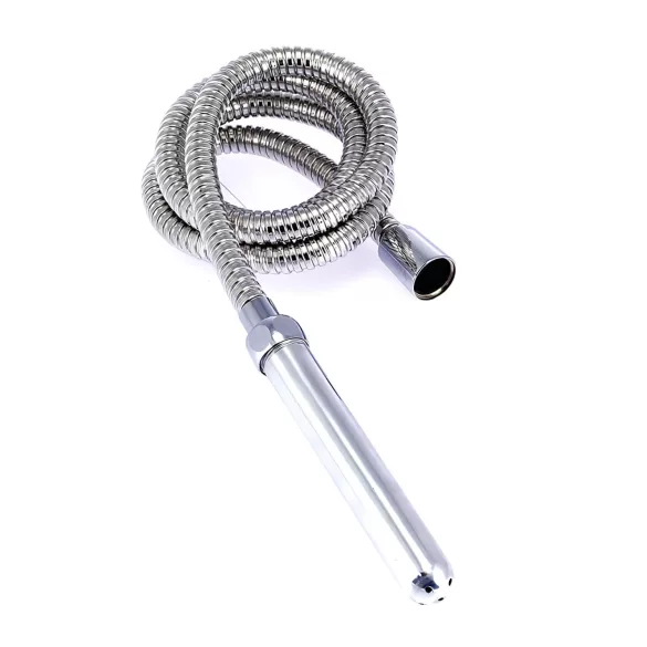 Rimba - douche intime anale aluminium avec tuyau - argent