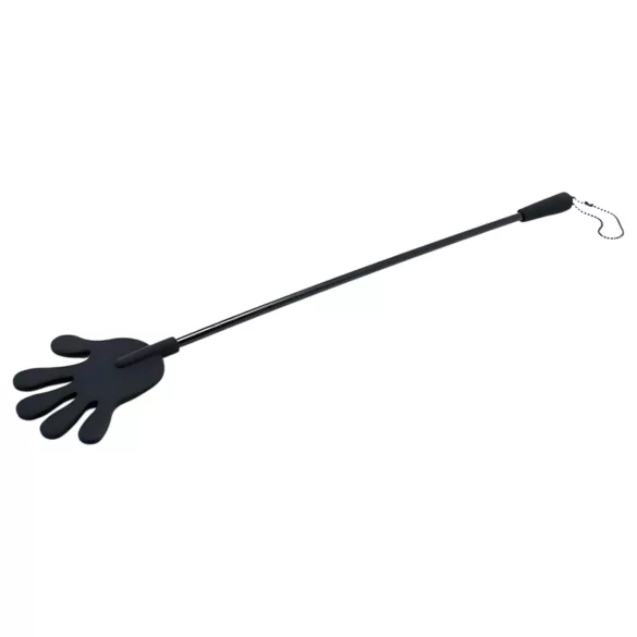 Rimba - cravache silicone main - 40cm - noir