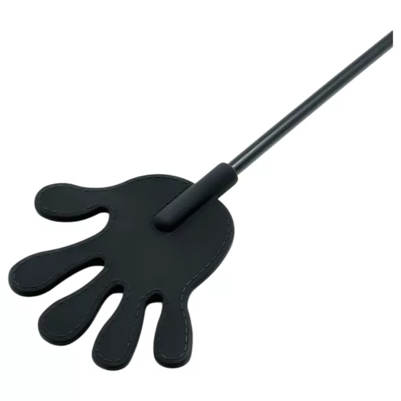 Rimba - cravache silicone main - 40cm - noir