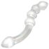 Rimba Dolly - gode ceinture anale ondulé - verre transparent