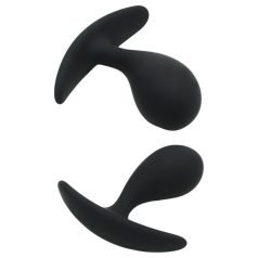   Rimba Copenhagen - set de plugs anaux - silicone noir - 2 pièces