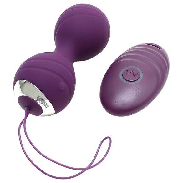 Rimba - œuf vibrant sans fil rechargeable - violet