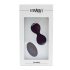 Rimba - œuf vibrant sans fil rechargeable - violet