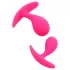 Rimba Copenhagen - plug anal set - rose - lot de 2
