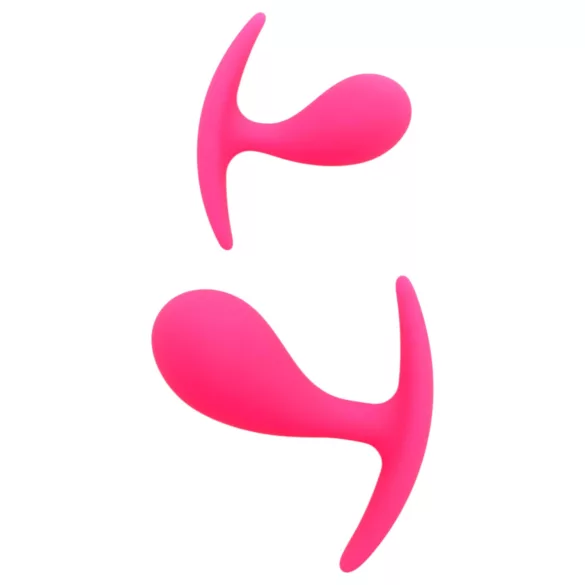 Rimba Copenhagen - plug anal set - rose - lot de 2