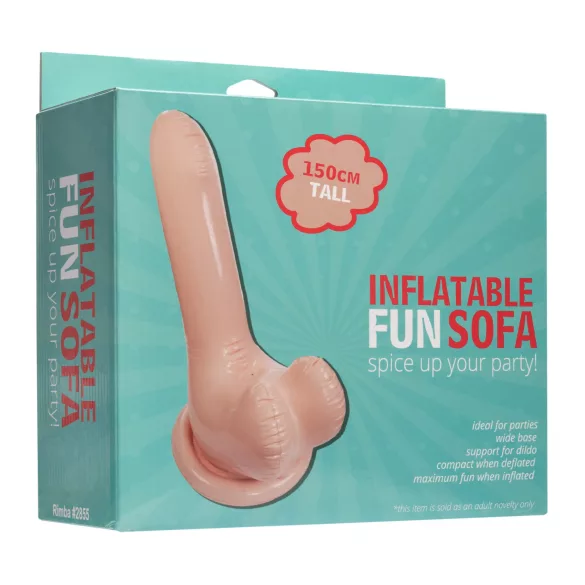 Inflatable Fun - canapé pénis gonflable - 66 cm