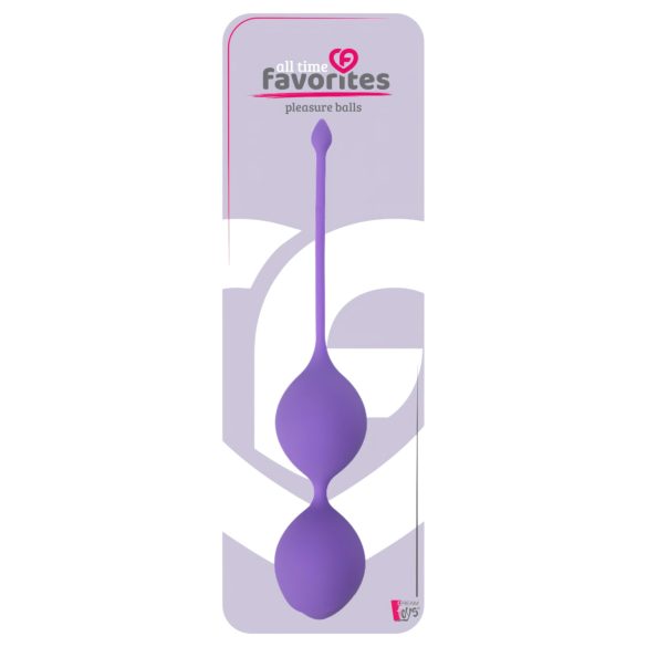 All Time Favorite - boules de geisha - silicone - violet