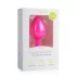 Easytoys Diamond - plug anal bijoux - taille moyenne - rose