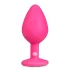 Easytoys Diamond - plug anal bijoux - taille moyenne - rose