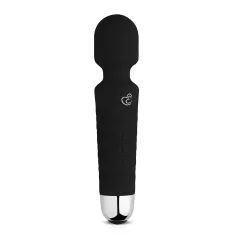 EasyToys - mini wand masseur vibrant rechargeable - noir