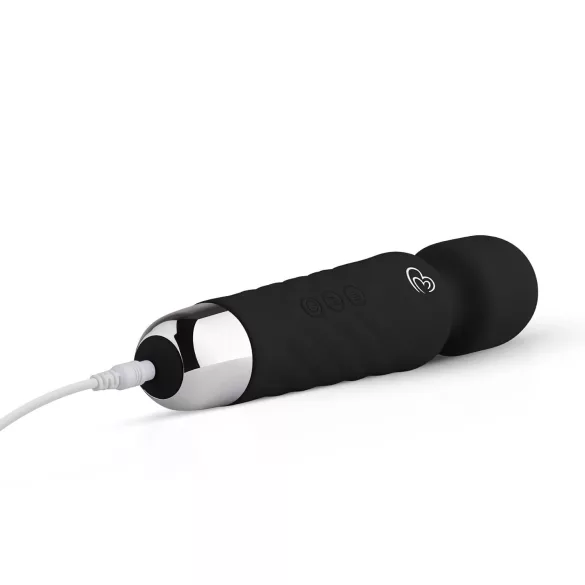EasyToys - mini wand masseur vibrant rechargeable - noir