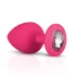 Easytoys Diamond - plug anal set - silicone rose