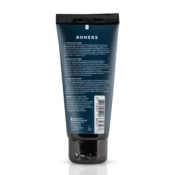 Boners Essentials - Crème retardante pour hommes - 100ml