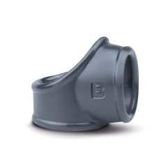 Boners - cockring et anneau pour scrotum - silicone gris