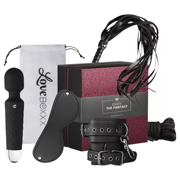 LoveBoxxx The Fantasy - coffret bondage vibrant 6 pièces