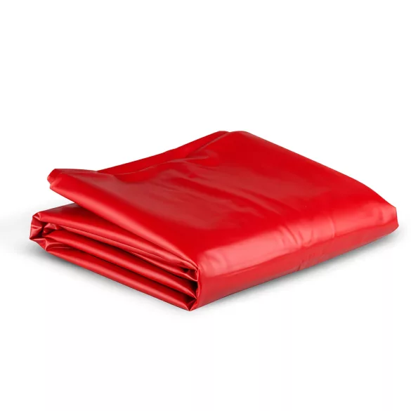 Easytoys - drap imperméable effet laqué - 180x230 cm - rouge