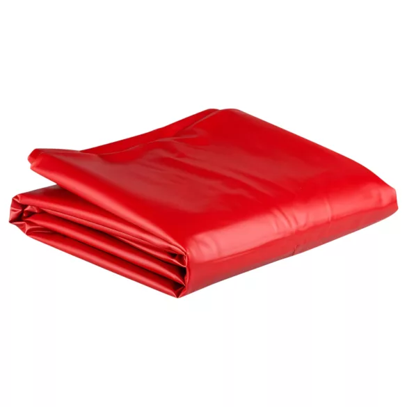 Easytoys - drap imperméable effet laqué - 180x230 cm - rouge