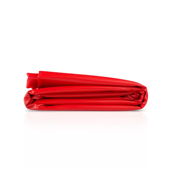 Easytoys - drap imperméable effet laqué - 180x230 cm - rouge