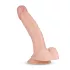 Real Fantasy Derek - gode réaliste avec testicules - 22cm - couleur chair
