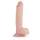 Real Fantasy Glynn - gode réaliste avec testicules - 25cm - couleur chair