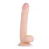 Real Fantasy Elvin - gode réaliste avec testicules - 28cm - couleur chair