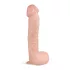 Real Fantasy Lexon - gode réaliste avec testicules - 33cm - couleur chair