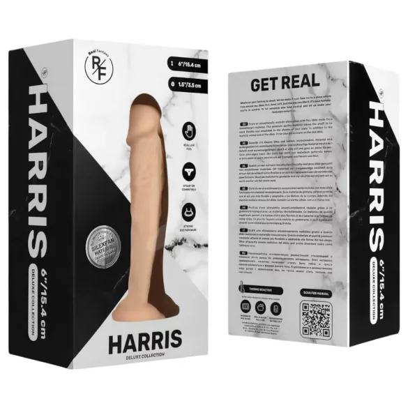 Real Fantasy Harris - gode réaliste - 15 cm - couleur chair