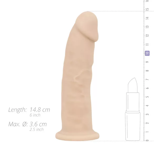 Real Fantasy Harris - gode réaliste - 15 cm - couleur chair