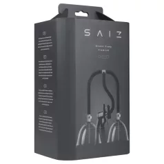   Saiz Premium - tire-lait double électrique - petit - transparent/noir