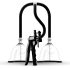 Saiz Premium - Double tire-lait - Petit (transparent-noir)