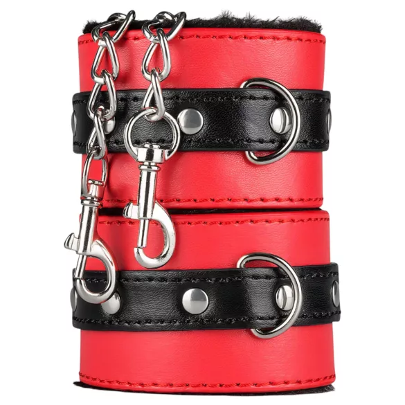 Coffret Secret Pleasure - kit BDSM avancé - 10 pièces (rouge)