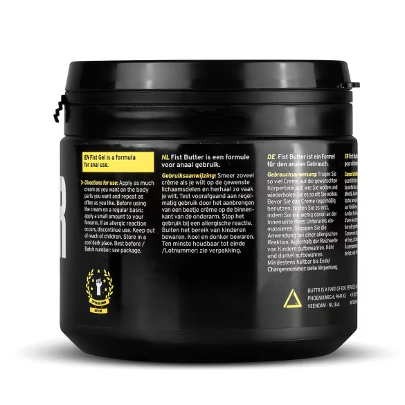 BUTTR - lubrifiant fisting beurre - texture épaisse - 500ml