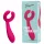 Easytoys Couple - vibromasseur pour couple rechargeable étanche - rose