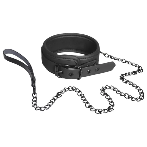 Blaze - collier et laisse - noir