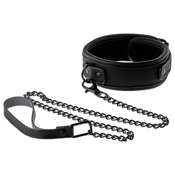 Blaze - collier et laisse - noir