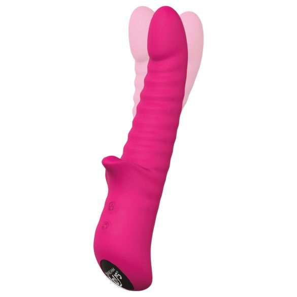 Essentials Honey Bear - vibromasseur rabbit rotatif - silicone rose