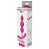 Cheeky Love - plug anal à perles - silicone rose