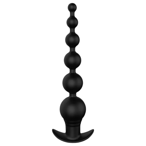 Cheeky Love - plug anal vibrant perles télécommandé rechargeable - noir