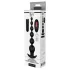 Cheeky Love - plug anal vibrant perles télécommandé rechargeable - noir