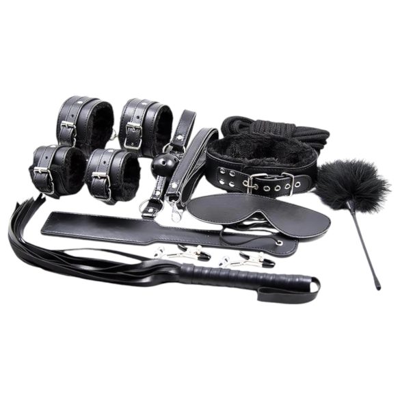 Blaze Ultimate - kit de bondage 10 pièces - noir