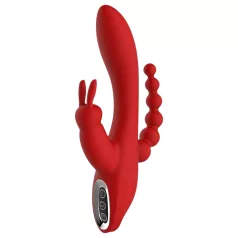   Red Revolution Hera - vibromasseur étanche à 3 branches (rouge)